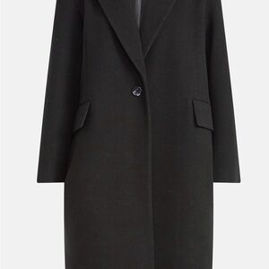 Classic Scoop Black Soot Women's Faux WoolCoat Size XXL 20